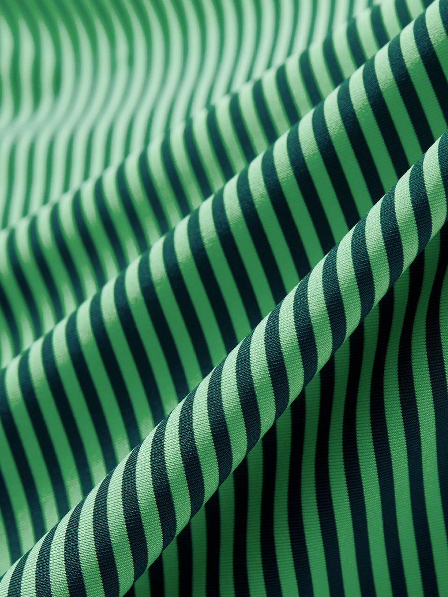 Upgraded Two-tone Striped Quick Dry Polo Shirt