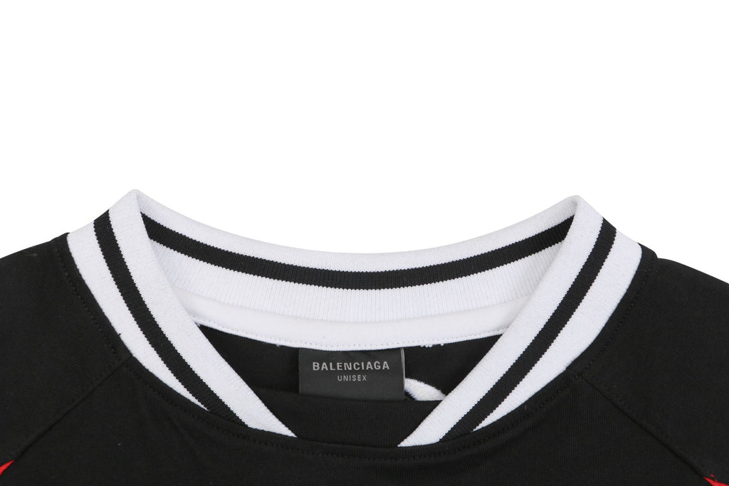 Balenciaga No.10 NBA Color-Block Short Sleeve Tee