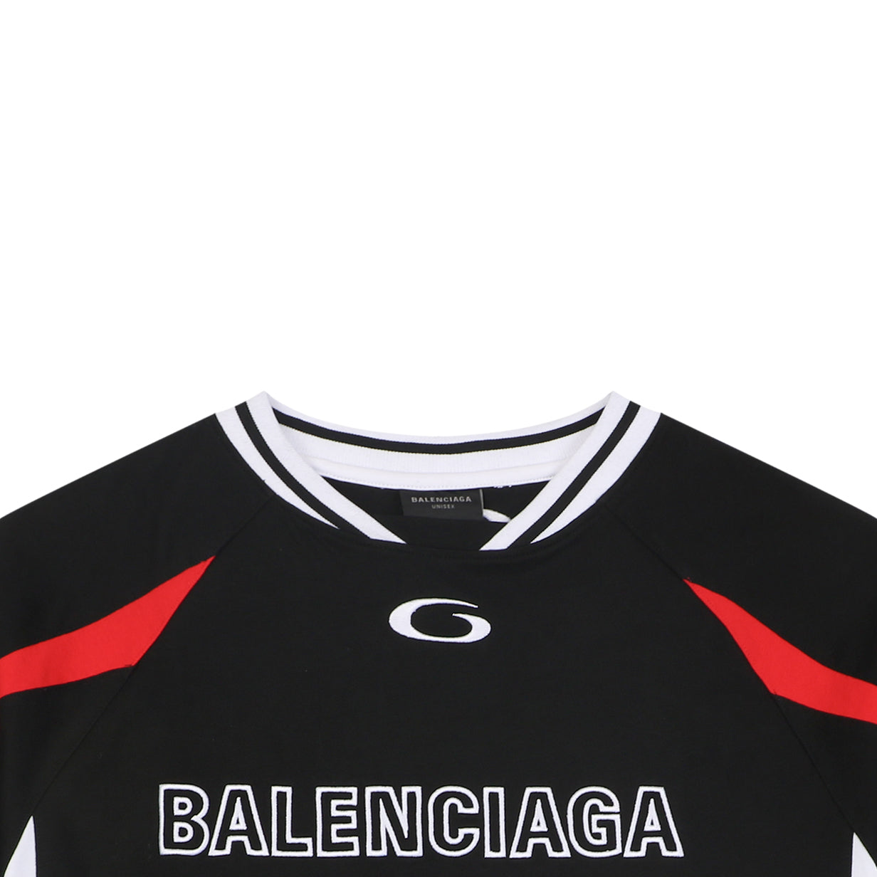 Balenciaga No.10 NBA Color-Block Short Sleeve Tee