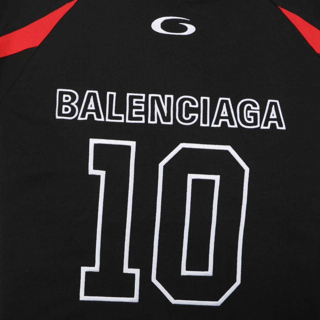 Balenciaga No.10 NBA Color-Block Short Sleeve Tee