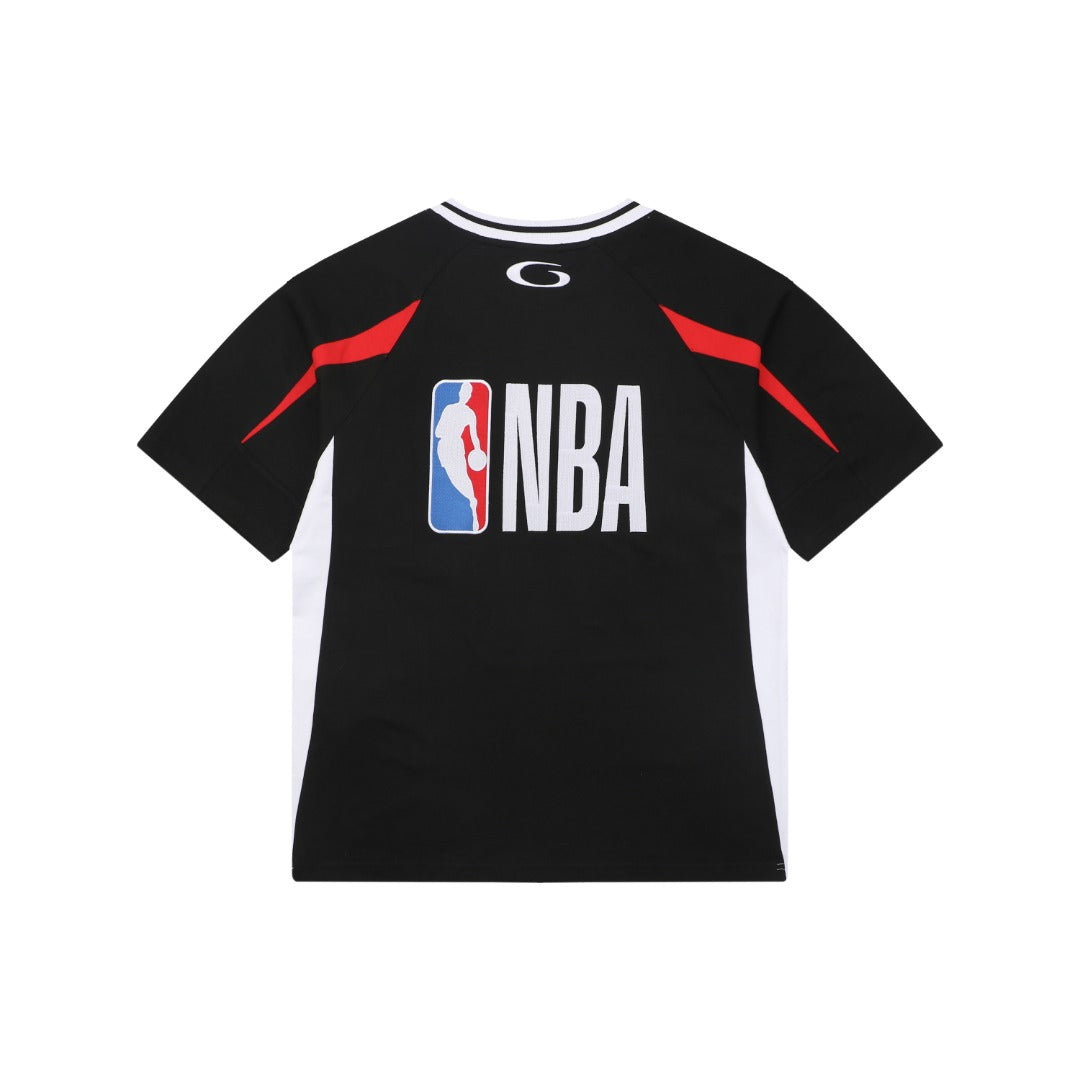 Balenciaga No.10 NBA Color-Block Short Sleeve Tee