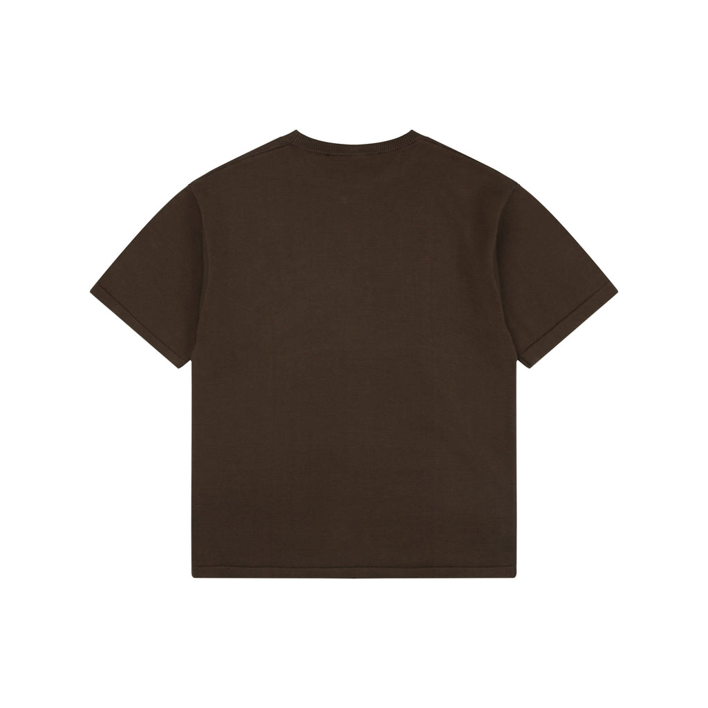 Louis Vuitton LV Gold Logo Jacquard Short Sleeve Tee