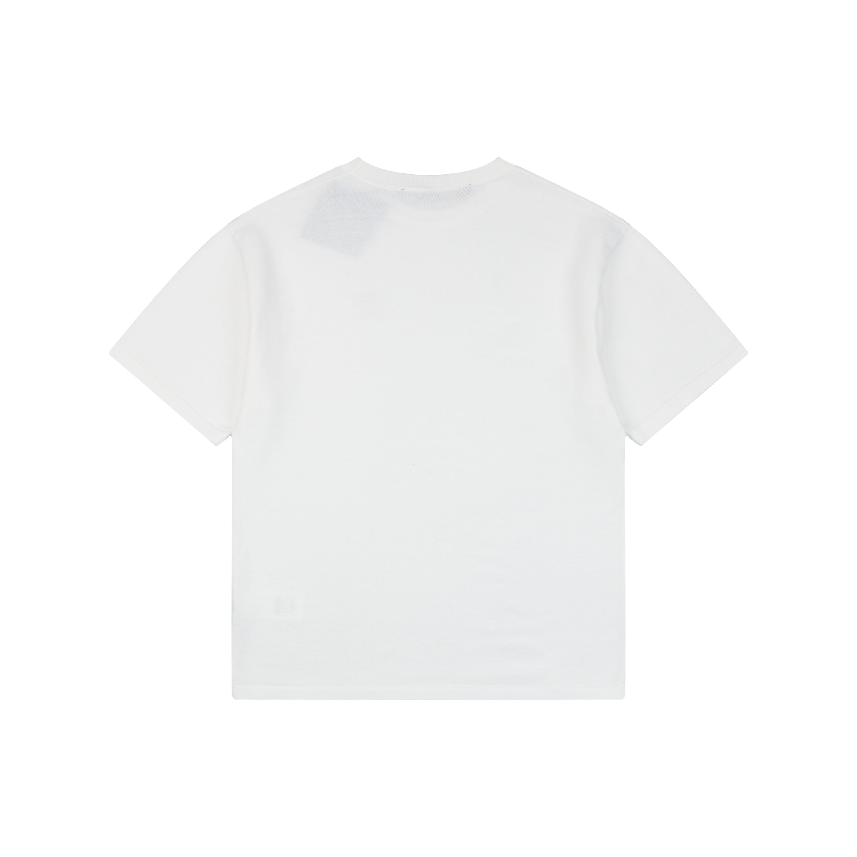 Louis Vuitton LV Gold Logo Jacquard Short Sleeve Tee - White