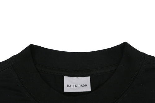 Balenciaga Couture Sunset Wave Print Short Sleeve Tee