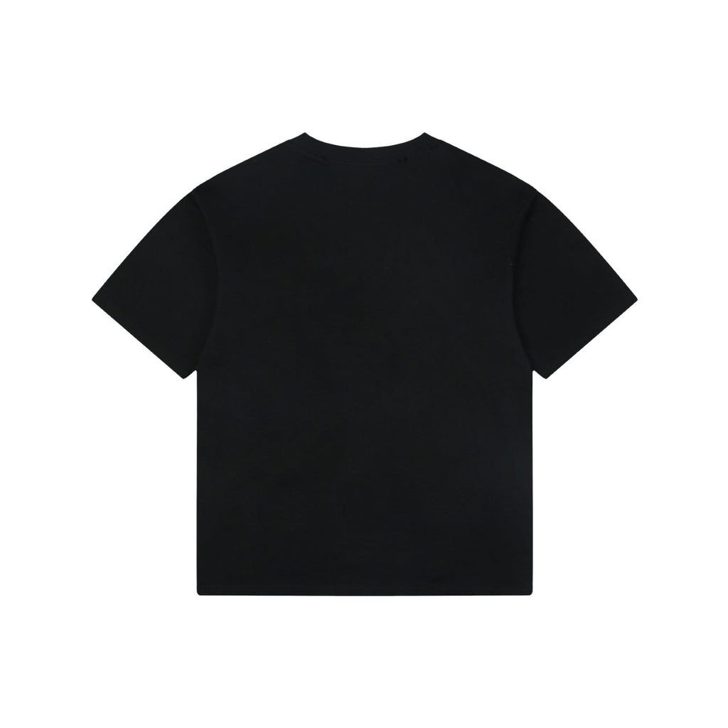 Balenciaga Couture Sunset Wave Print Short Sleeve Tee