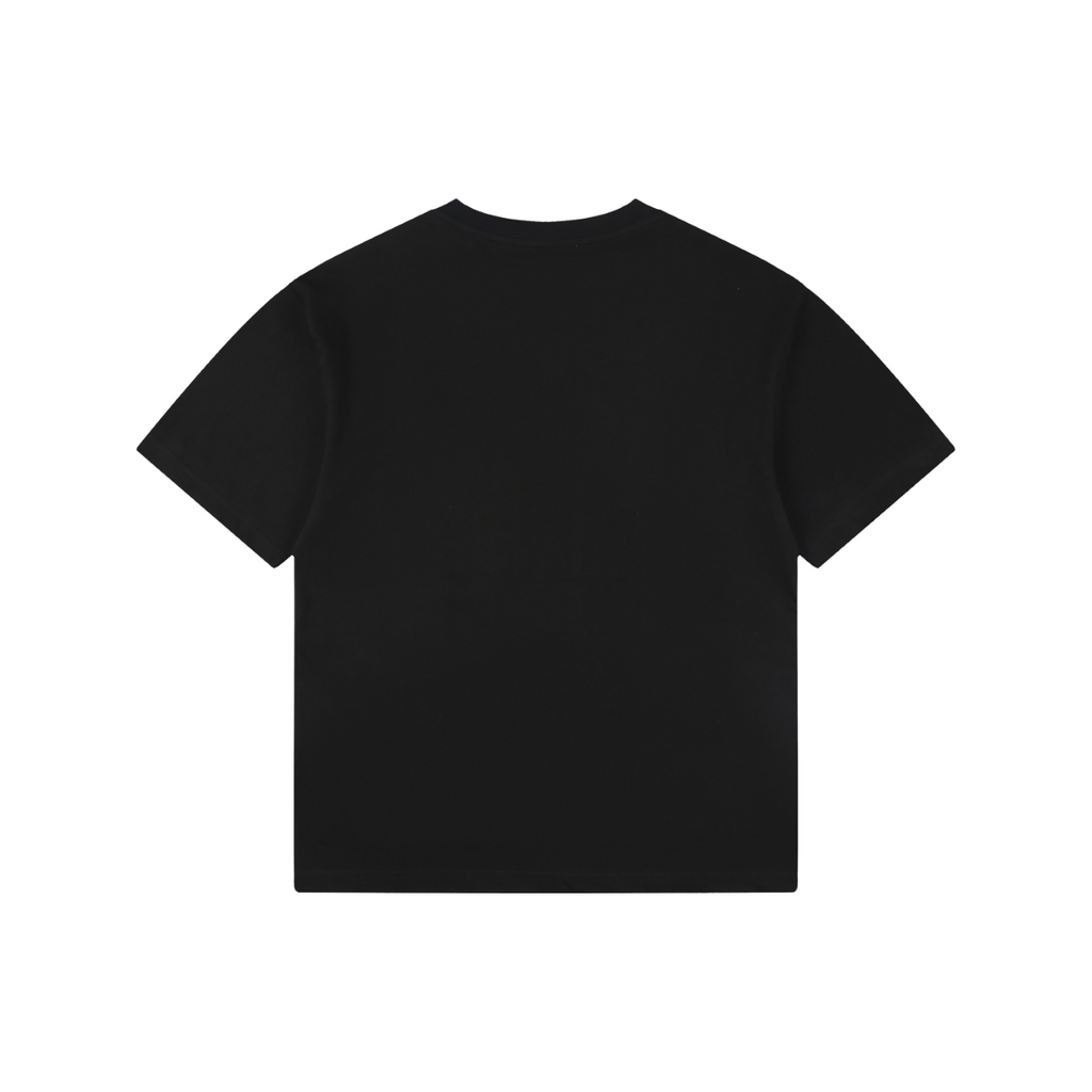 Burberry Check Flag Embroidered Short Sleeve Tee