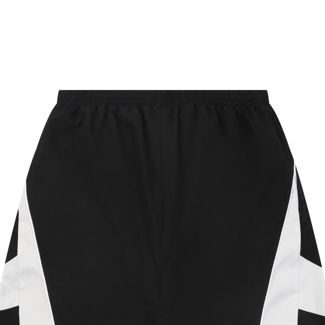 Acne Studios High-Rise Color-Block Woven Shorts