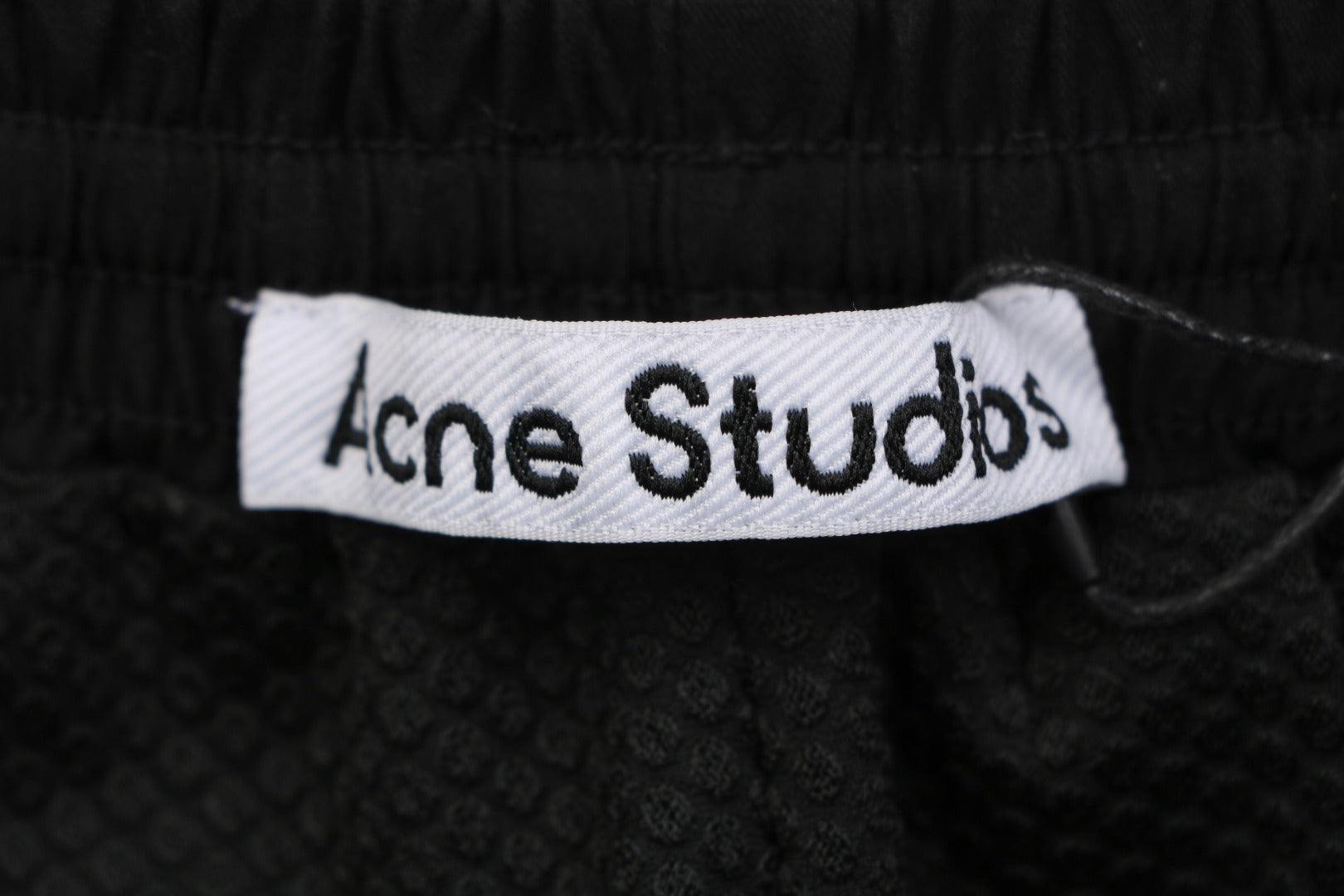 Acne Studios High-Rise Color-Block Woven Shorts
