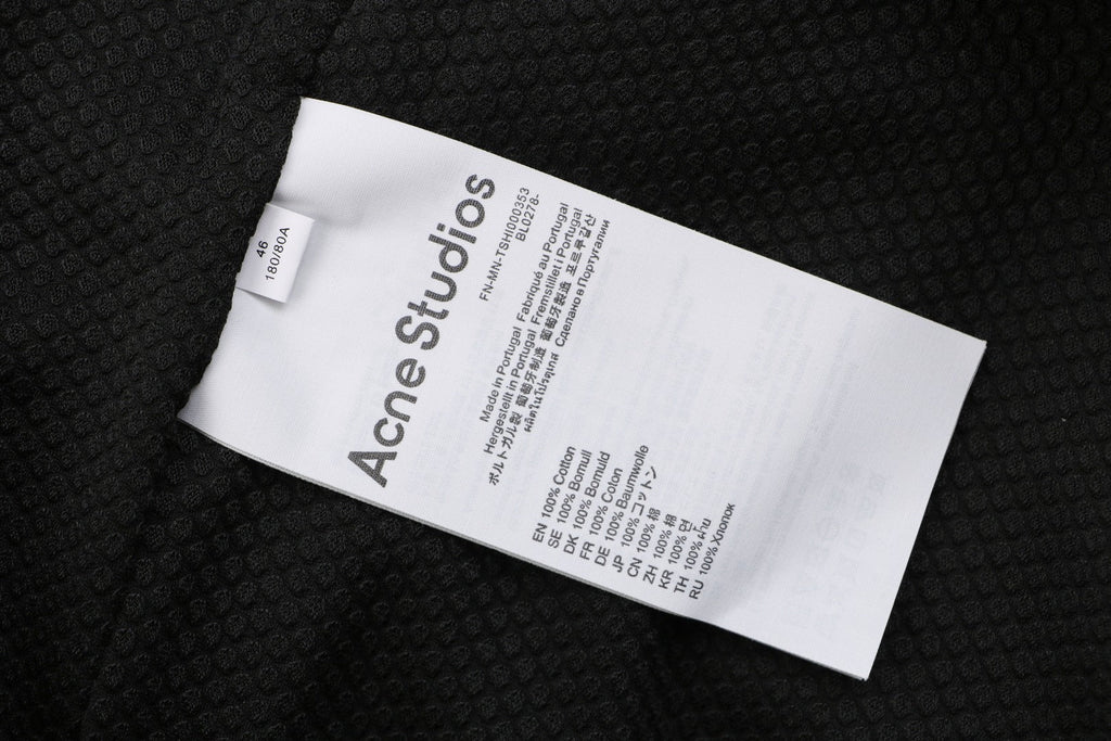 Acne Studios High-Rise Color-Block Woven Shorts