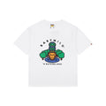 Bape Owl Baby Milo Print Short Sleeve Tee - White