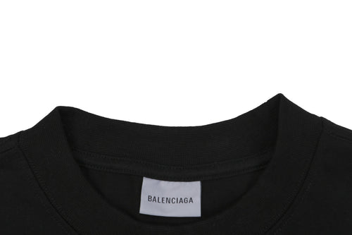 Balenciaga Sunglasses Portrait Print Short Sleeve Tee