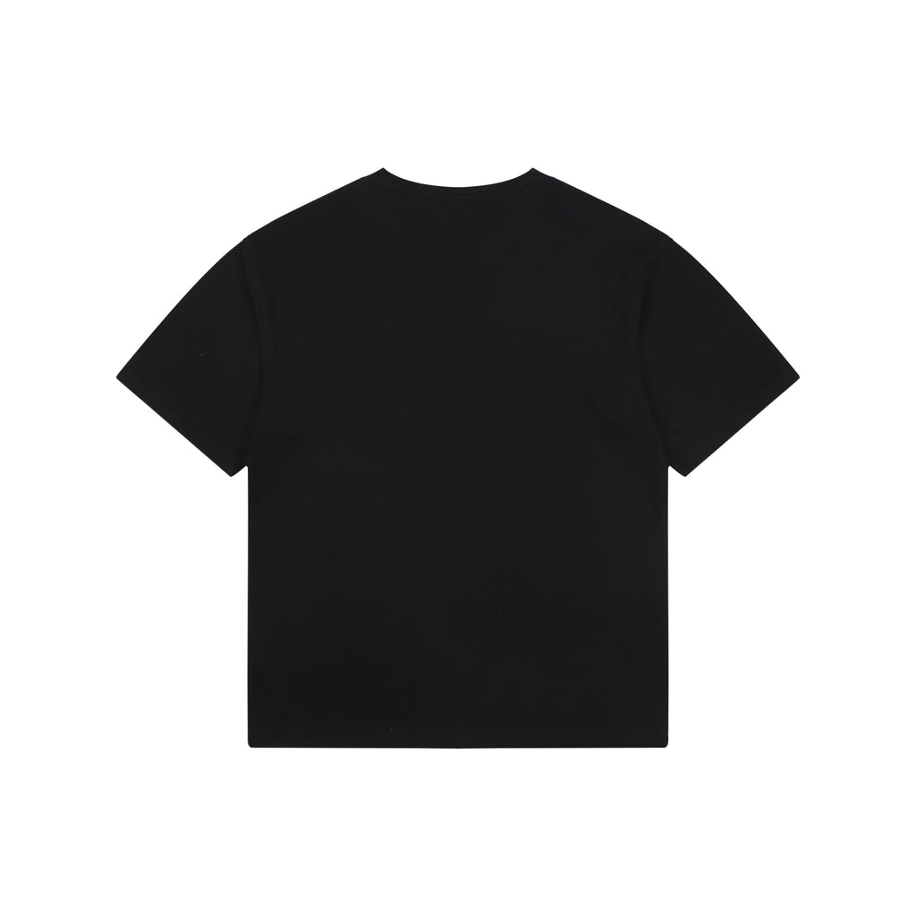 Burberry Black Large Check Pocket Short Sleeve Tee