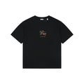 Burberry Rose & Equestrian Knight Embroidered Short Sleeve Tee