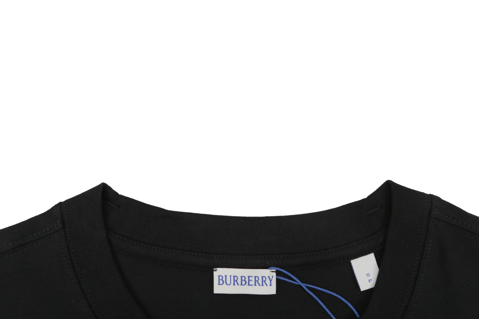 Burberry Rose & Equestrian Knight Embroidered Short Sleeve Tee