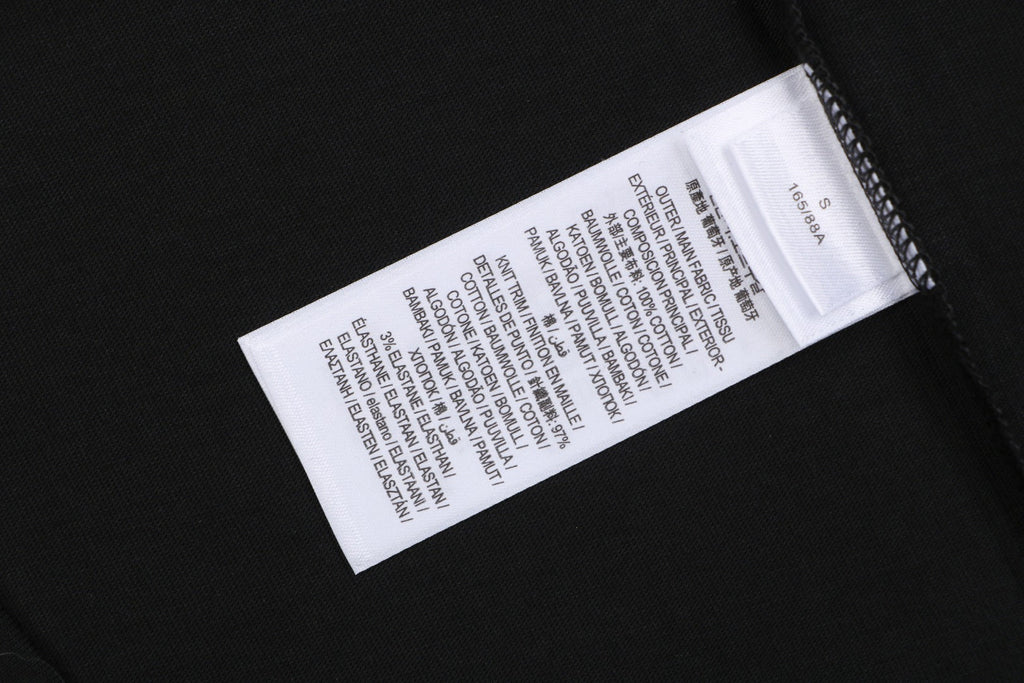 Burberry Rose & Equestrian Knight Embroidered Short Sleeve Tee