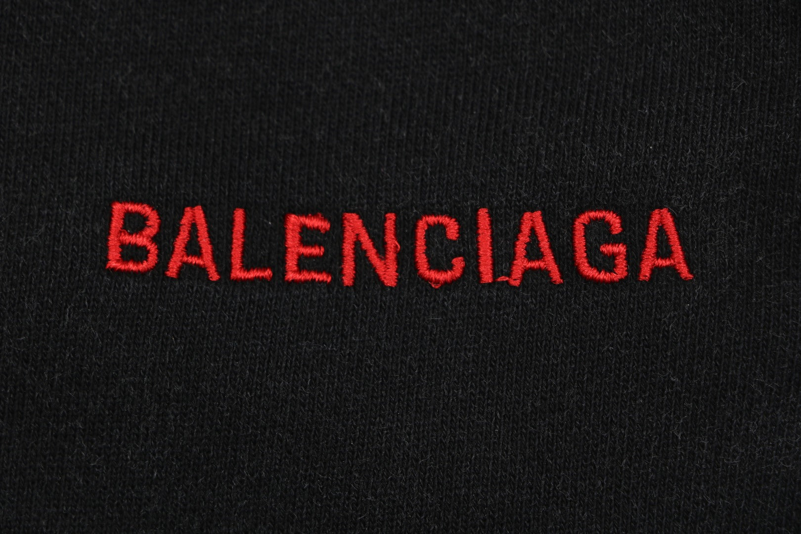 Balenciaga Small Logo Paris Lettering Embroidered Shorts