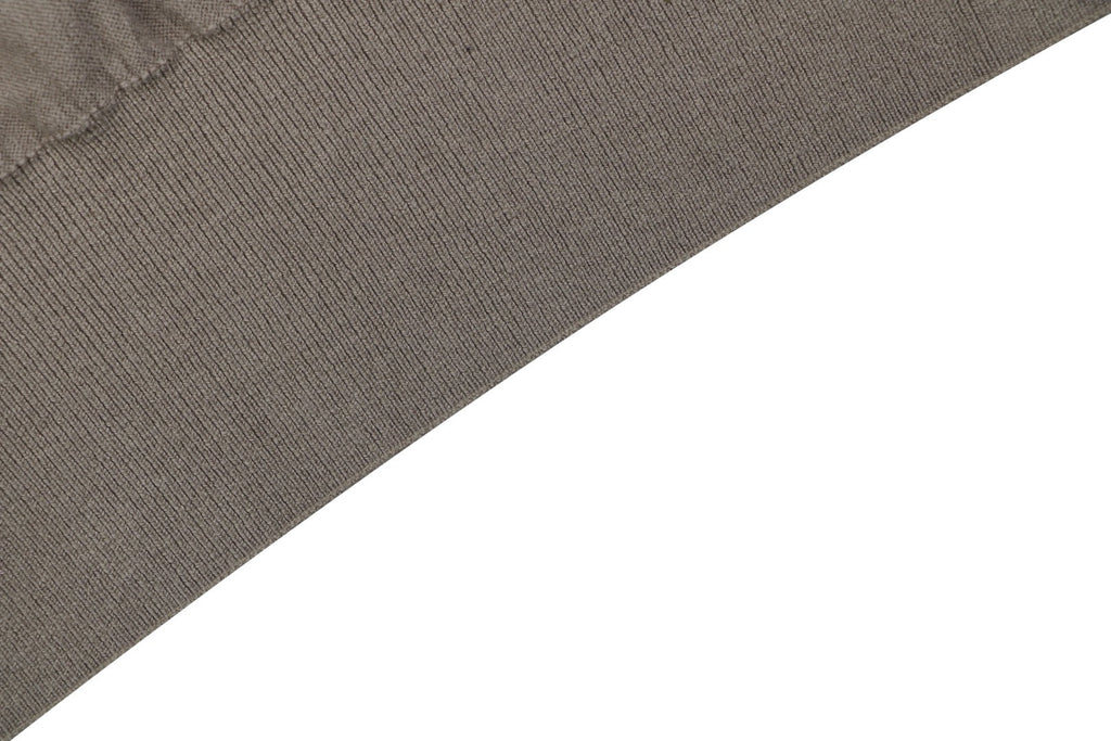 Berluti Red Label Jacquard Polo Short Sleeve Shirt — Khaki Brown