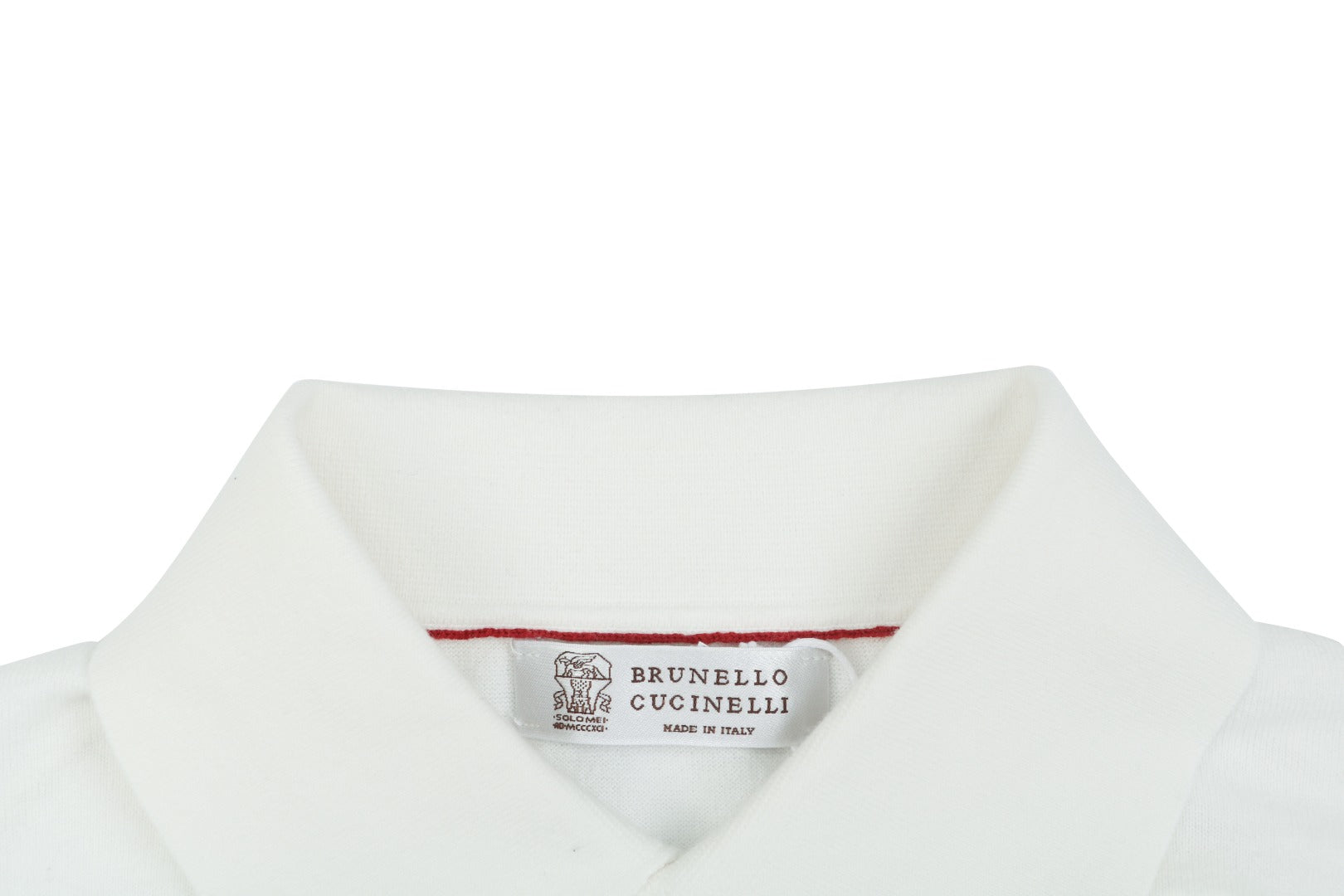 Berluti Red Label Jacquard Polo Short Sleeve Shirt — White