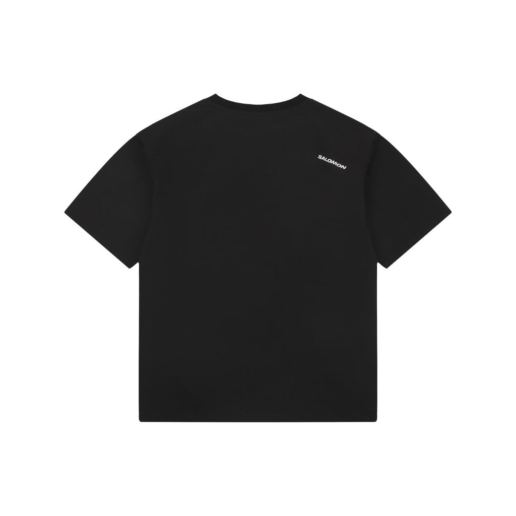 Salomon Racing Flag Zip Pocket Short Sleeve Tee