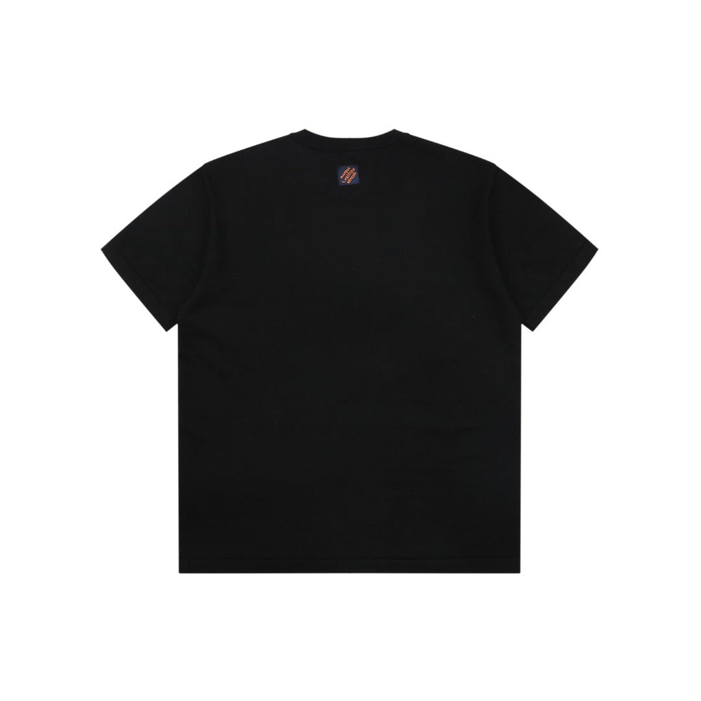 Louis Vuitton Monogram Mushroom Jacquard Short Sleeve Tee — Black