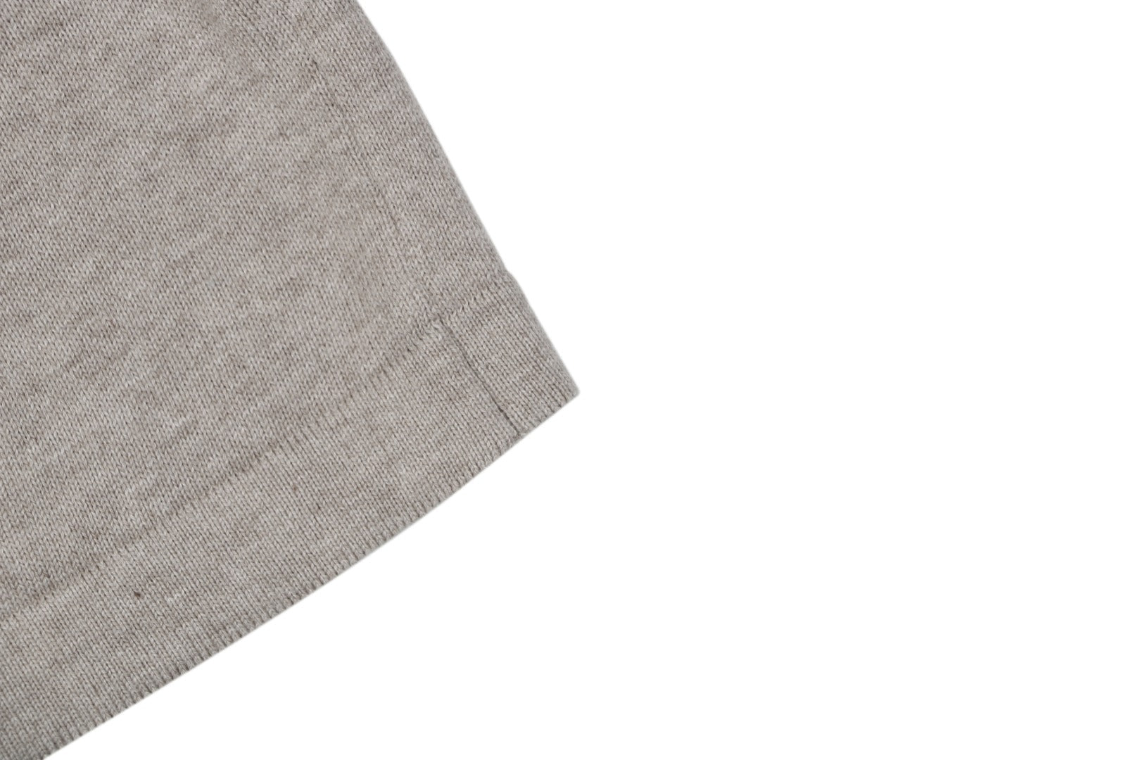 Louis Vuitton × Park Seo-Bo Chenille Script Jacquard Short Sleeve Tee — Stone Grey