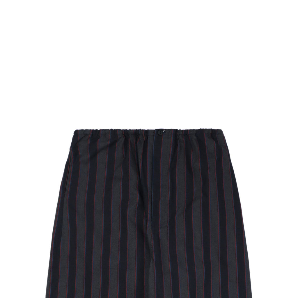 Maison Margiela Vertical Stripe Trousers — Black