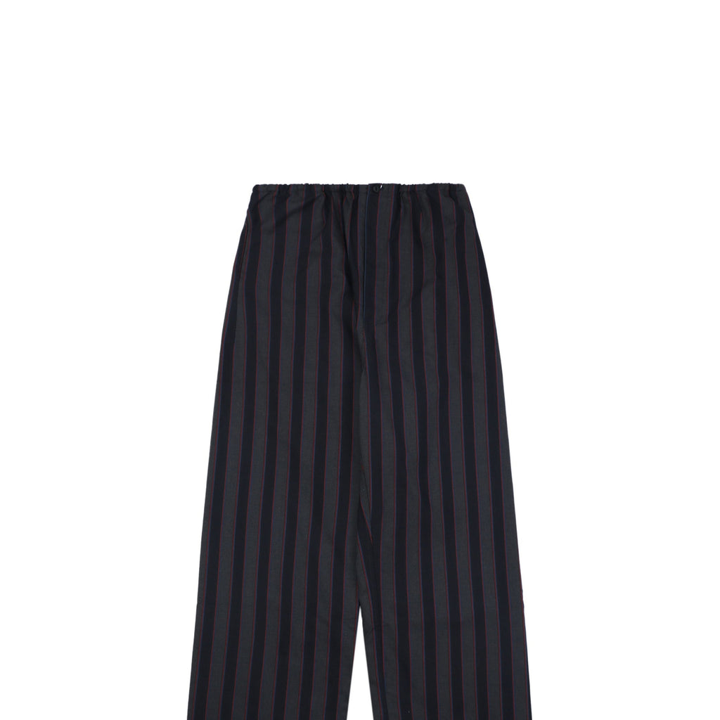 Maison Margiela Vertical Stripe Trousers — Black