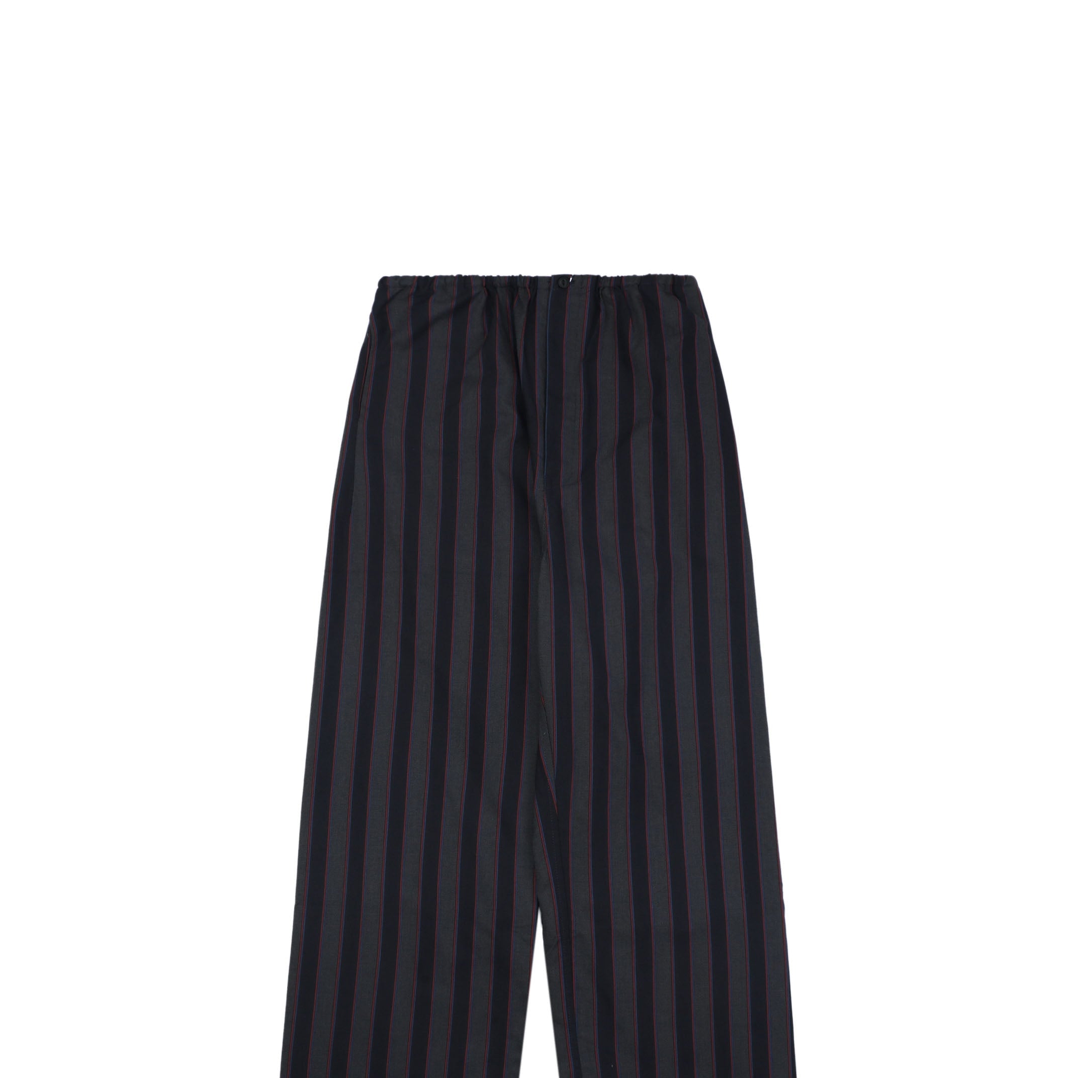 Maison Margiela Vertical Stripe Trousers — Black
