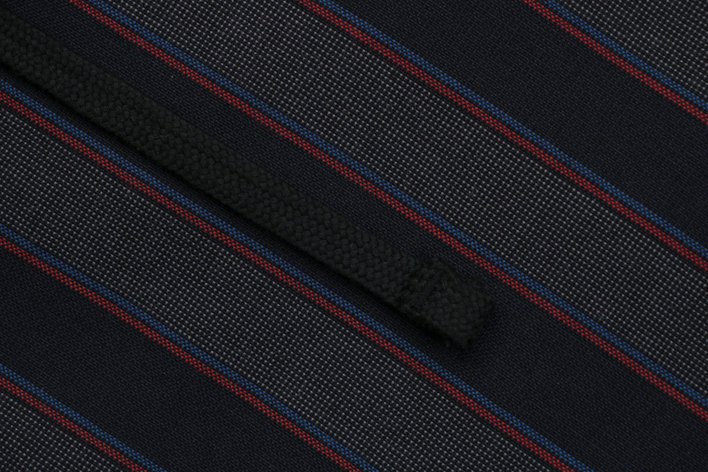 Maison Margiela Vertical Stripe Trousers — Black