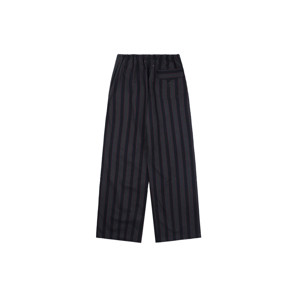 Maison Margiela Vertical Stripe Trousers — Black