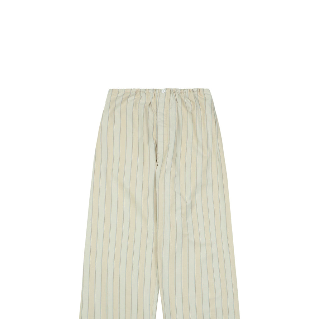 Maison Margiela Vertical Stripe Trousers — Cream