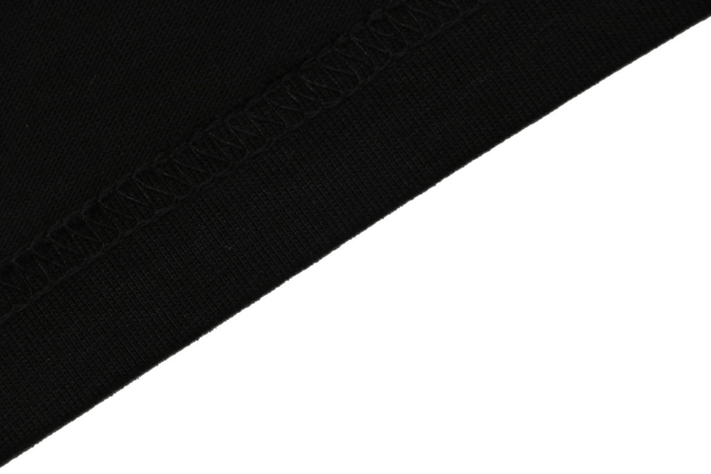 Moncler × 1017 ALYX 9SM Shield Trident Logo Print Short Sleeve Tee — Black