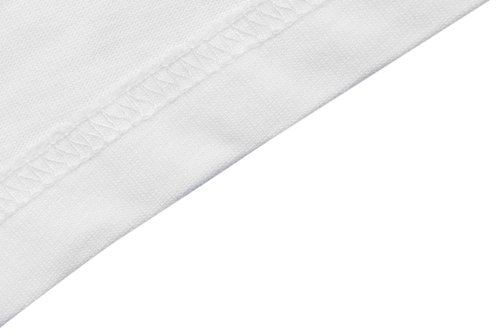 Moncler × 1017 ALYX 9SM Shield Trident Logo Print Short Sleeve Tee — White