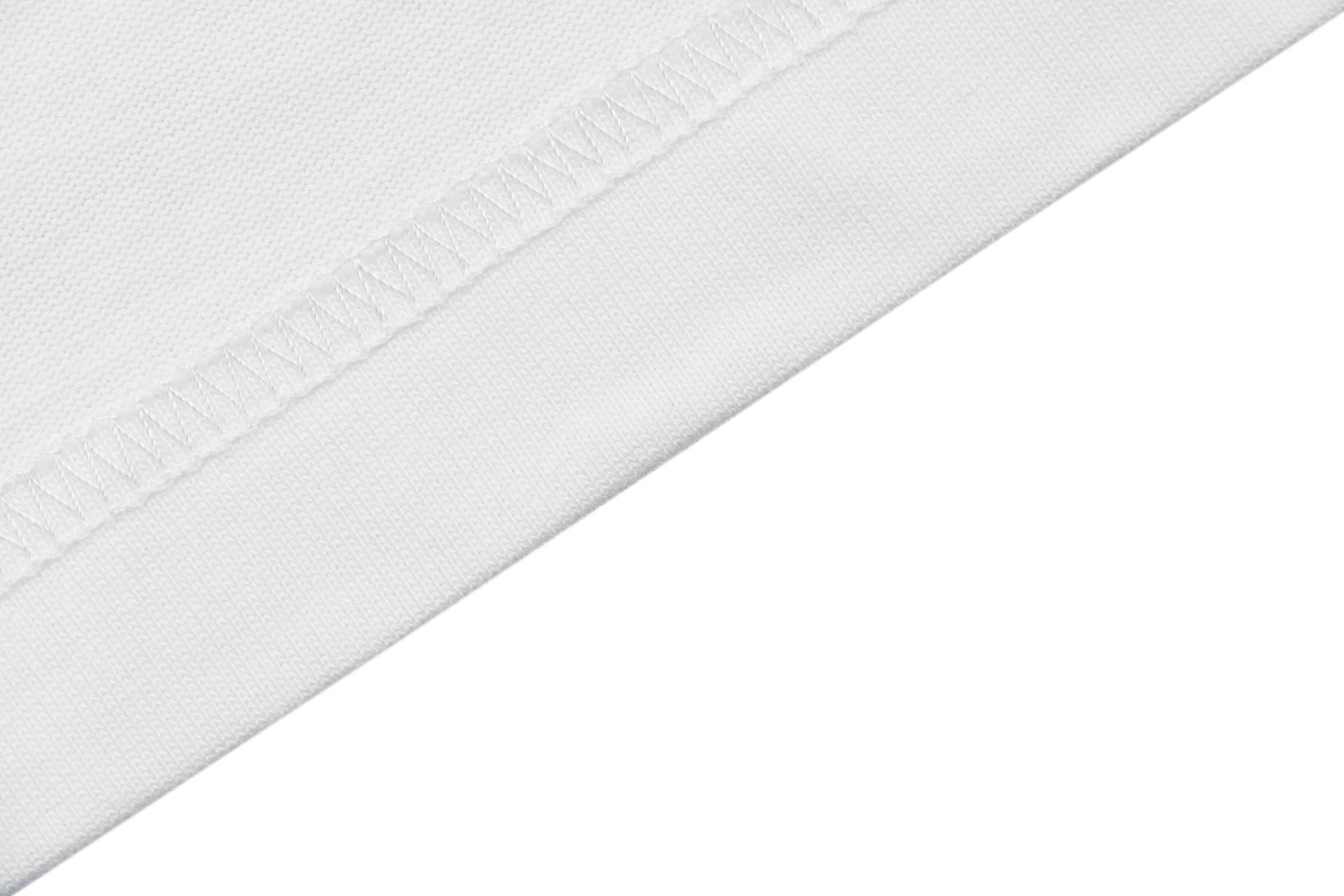 Louis Vuitton Blue Hand Gesture Monogram Heat-Transfer Print Short Sleeve Tee — White