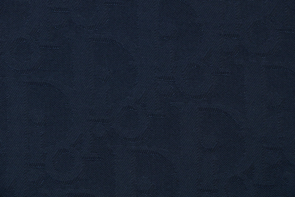 Dior All-Over Dior Oblique Jacquard Short Sleeve Woven Shirt — Navy