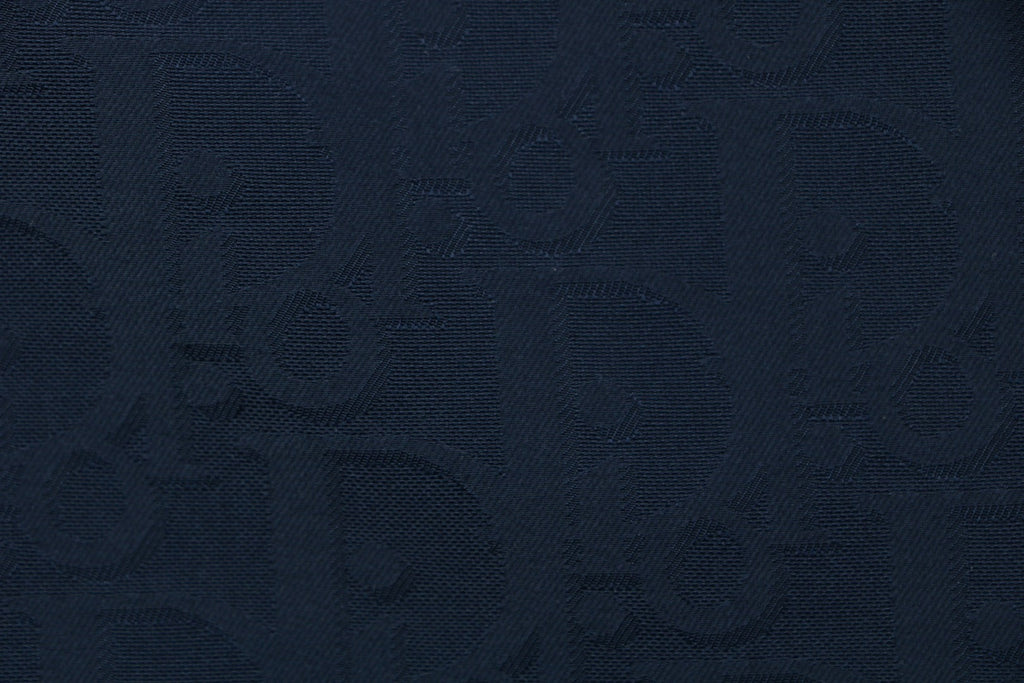 Dior All-Over Dior Oblique Jacquard Woven Shorts — Navy