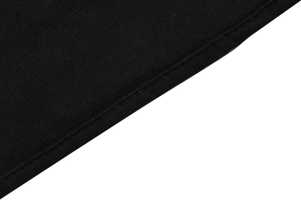 Chrome Hearts Cuff Cross Leather Patch Long Sleeve Shirt — Black