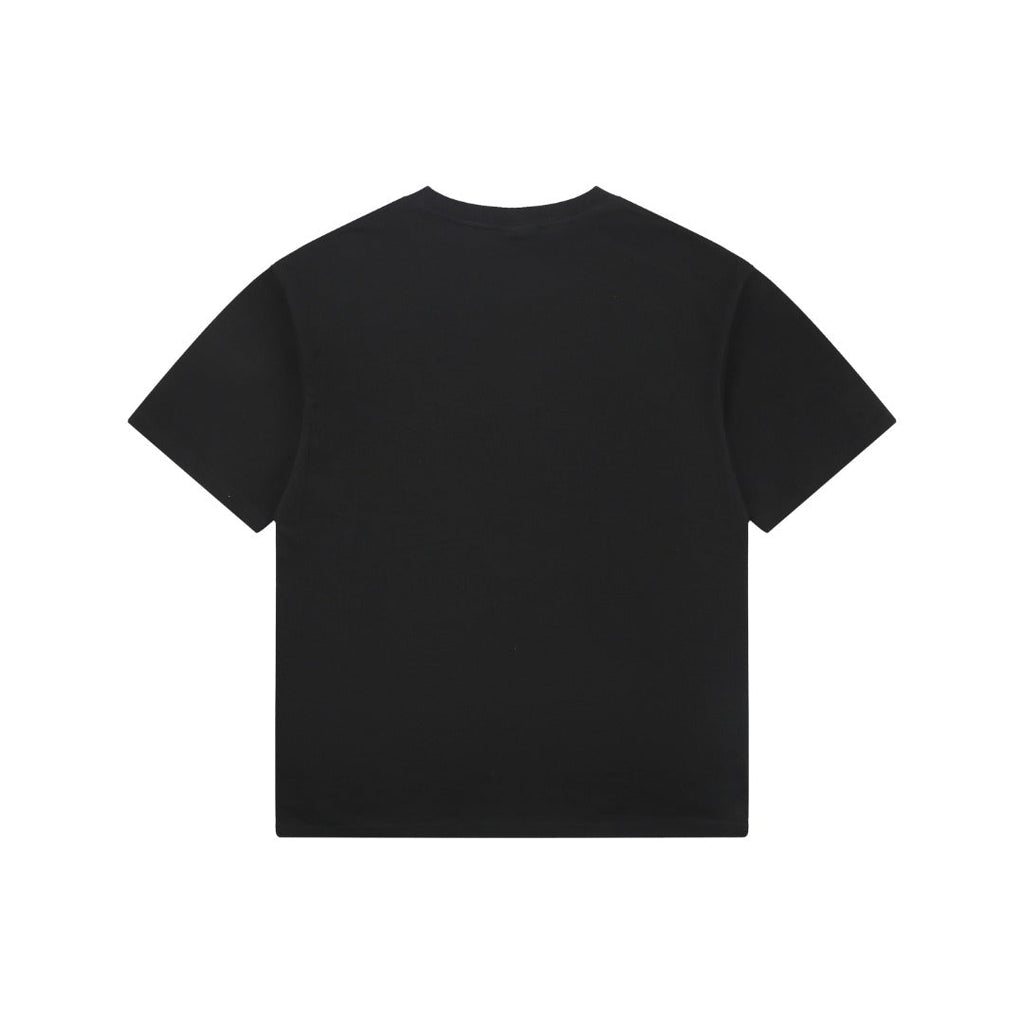 BAPE Baby Milo Superman Print Short Sleeve Tee — Black