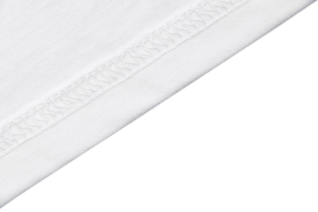 BAPE Empire Military Ape Head Badge Print Short Sleeve Tee — White