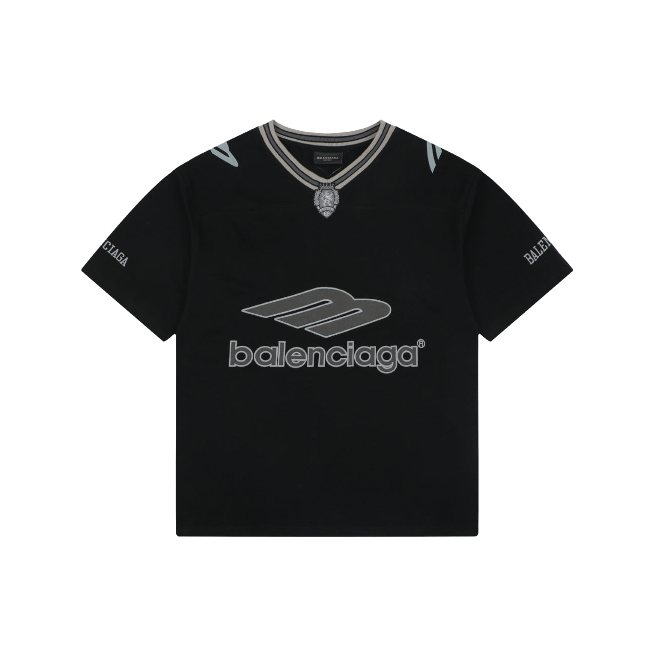 Balenciaga x Manchester United Cotton Crest Short Sleeve Tee