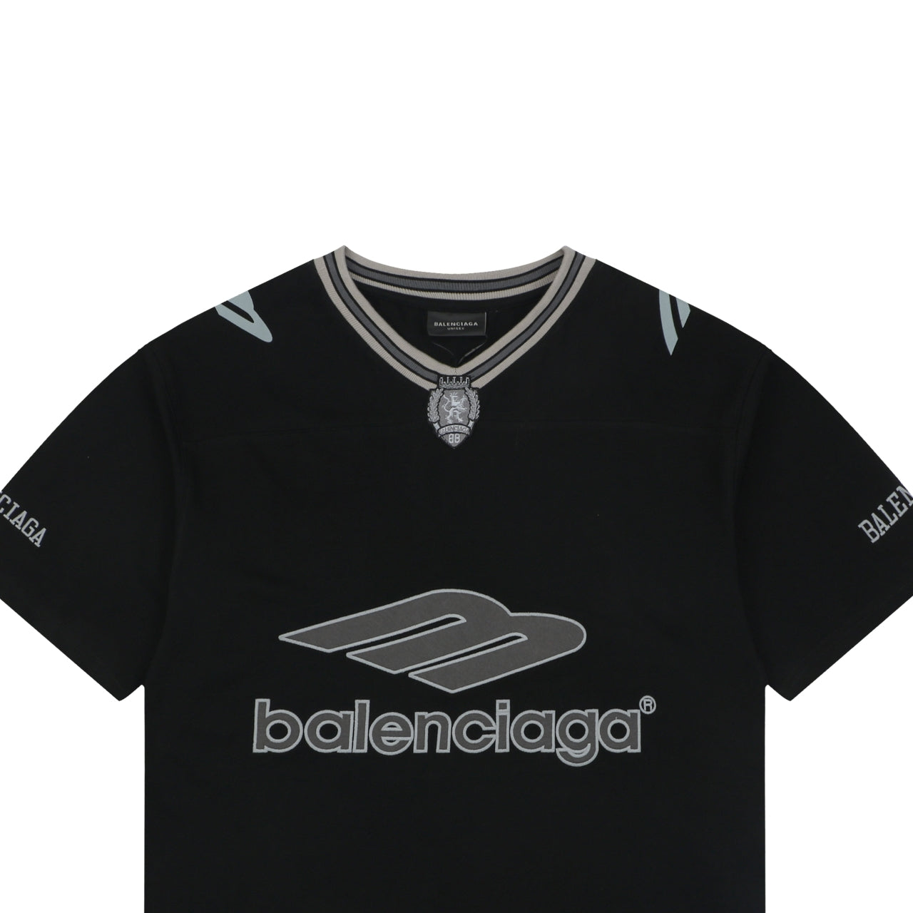 Balenciaga x Manchester United Cotton Crest Short Sleeve Tee