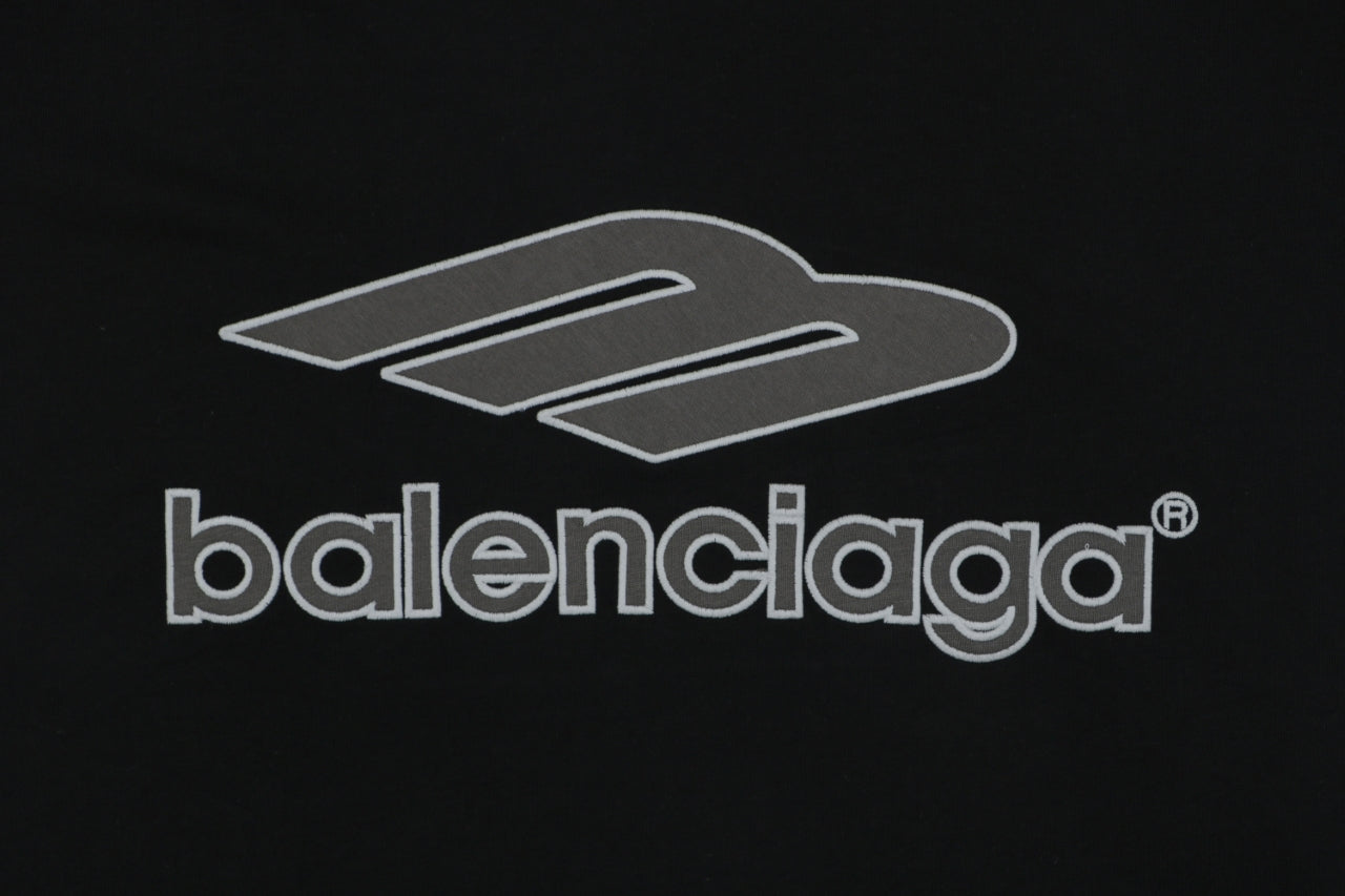 Balenciaga x Manchester United Cotton Crest Short Sleeve Tee