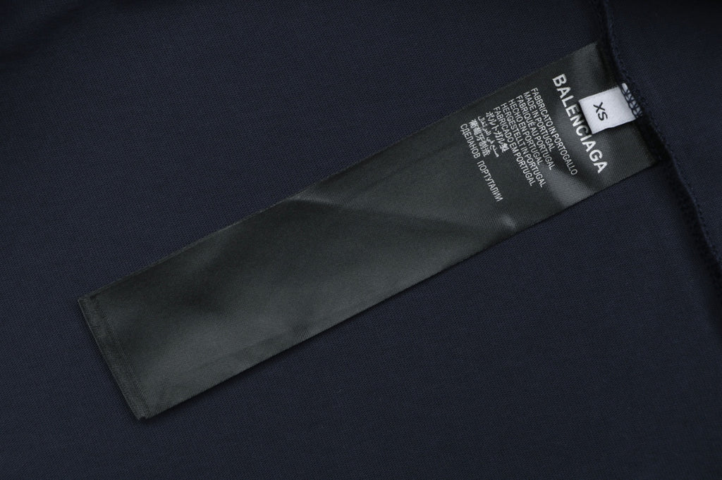 Balenciaga x Manchester United Cotton Crest Short Sleeve Tee – Navy