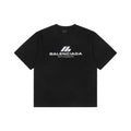Balenciaga 24SS IB Activewear Silver Reflective Print Short Sleeve Tee