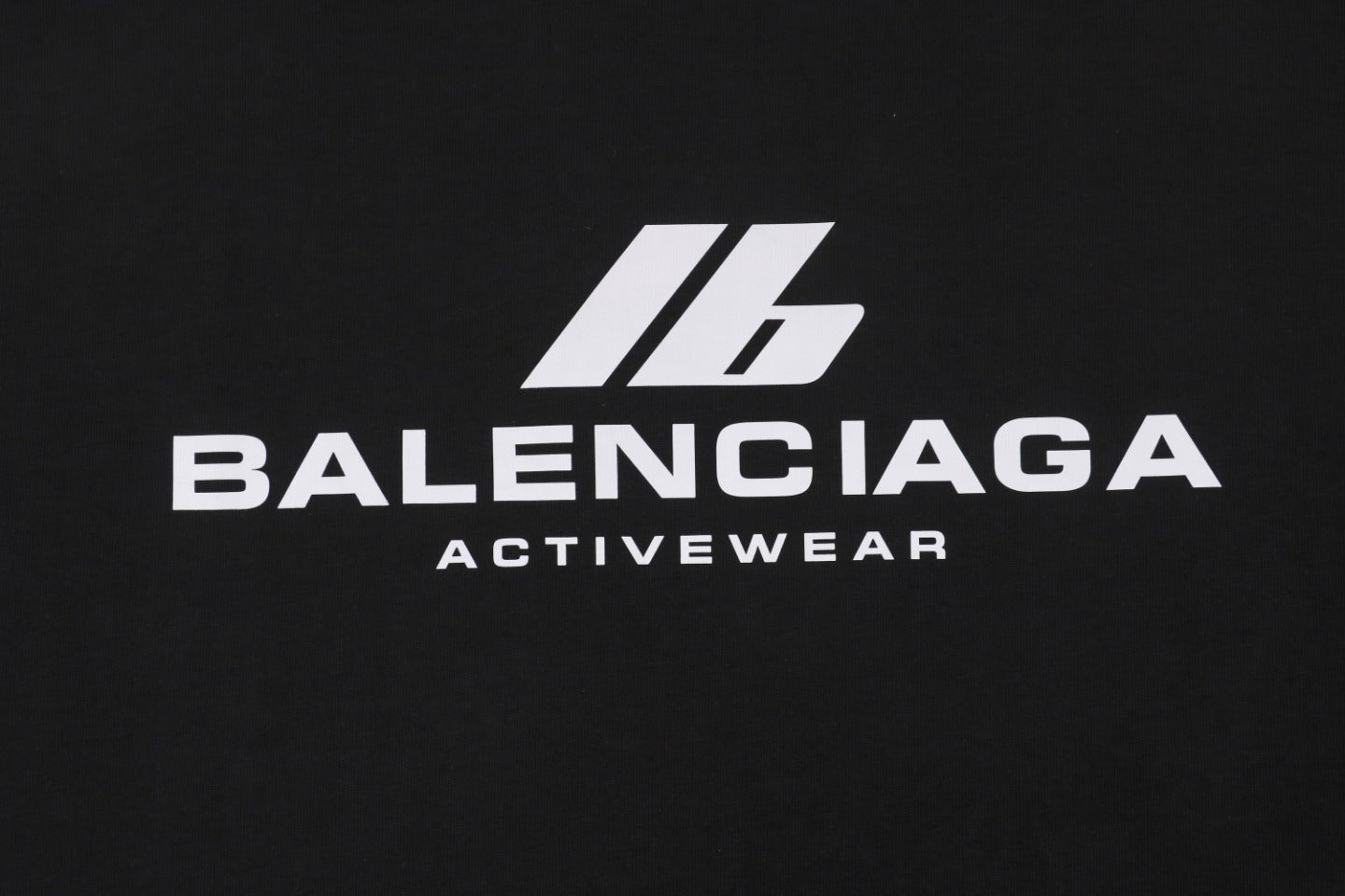 Balenciaga 24SS IB Activewear Silver Reflective Print Short Sleeve Tee