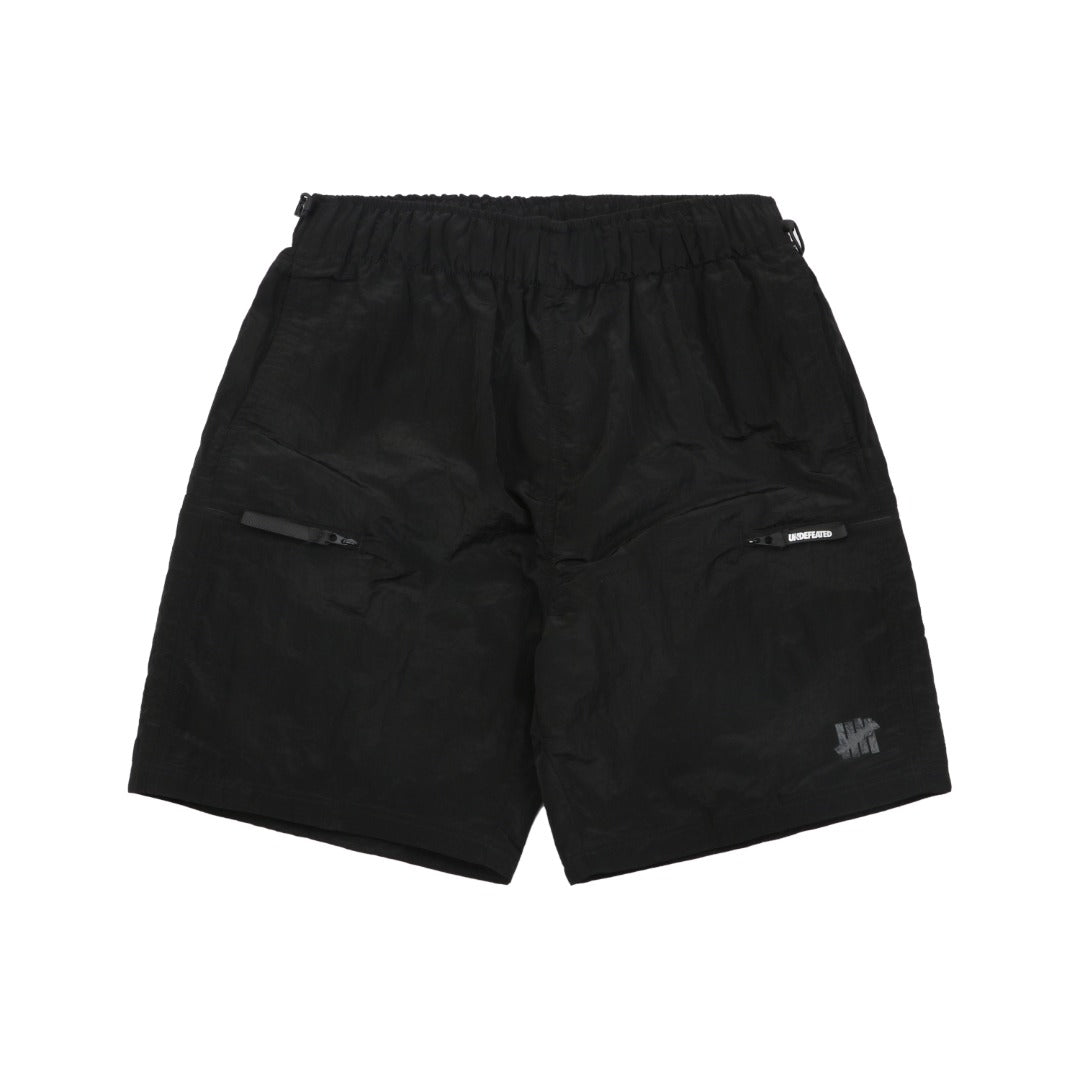 Undefeated Five Strike Woven Shorts — Black