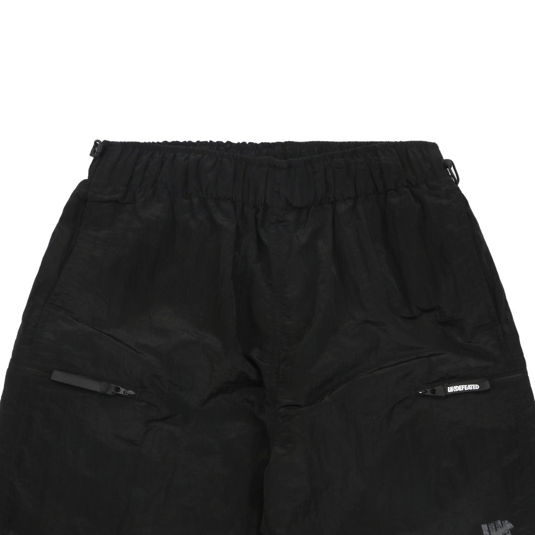 Undefeated Five Strike Woven Shorts — Black