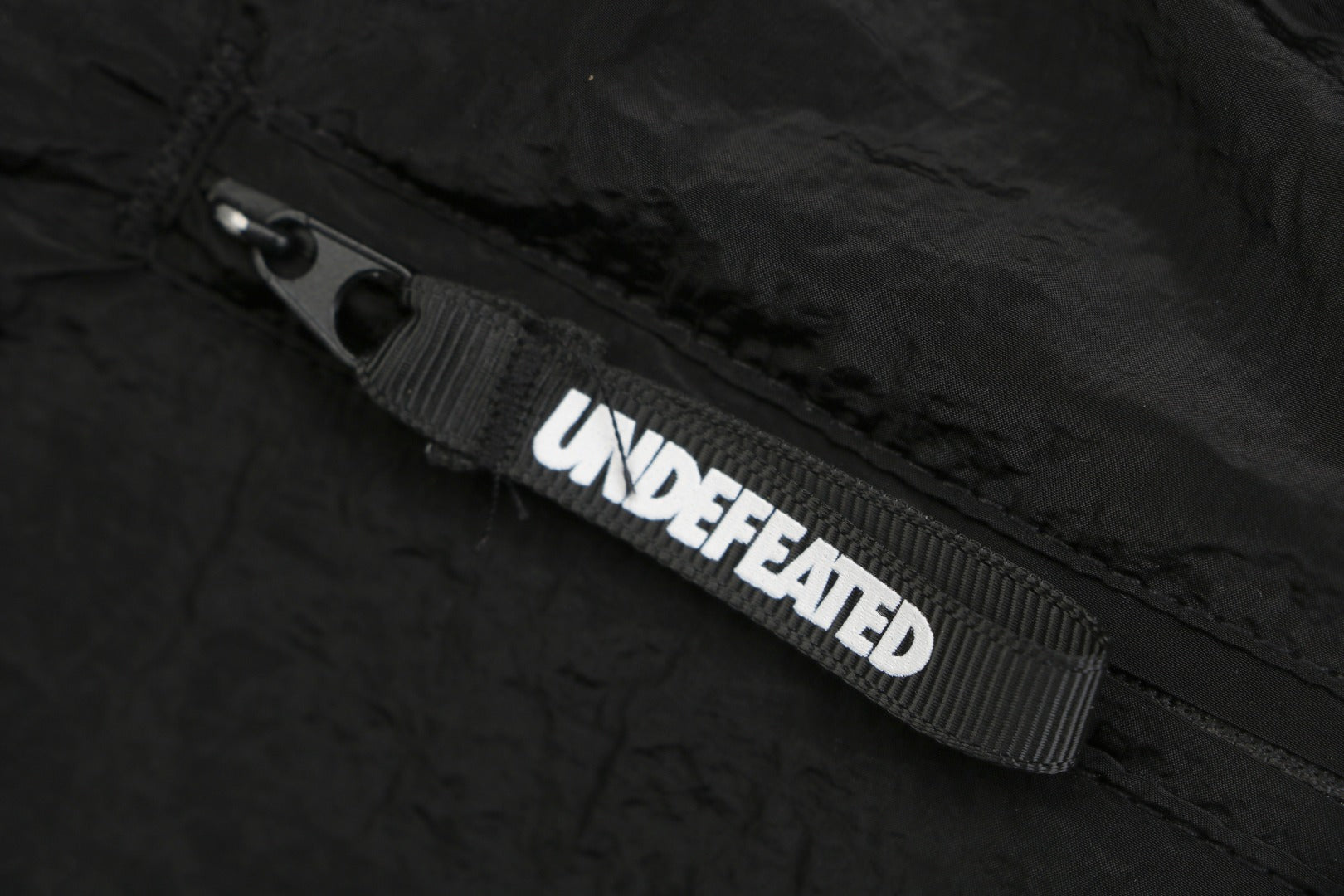Undefeated Five Strike Woven Shorts — Black