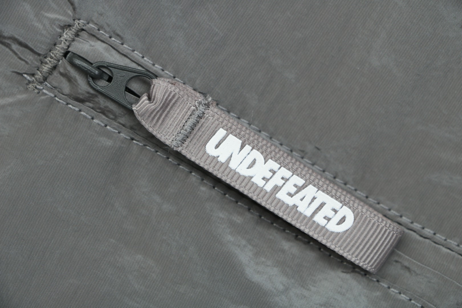 Undefeated Five Strike Woven Shorts — Grey