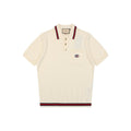 Gucci Pocket Double G Jacquard Short Sleeve Polo – Cream